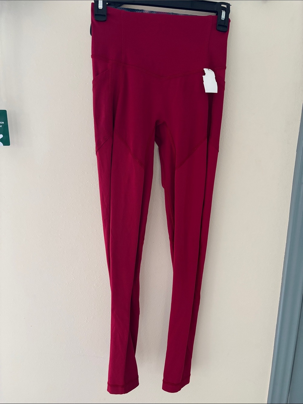 lululemon athletica Raspberry Red Performance Leggings